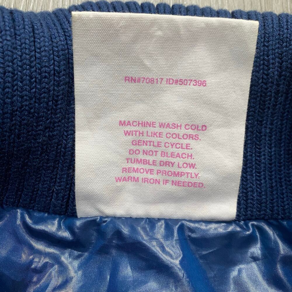 Vintage Y2K Victorias Secret PINK Puffer Down Vest Navy Grand Escape Lodge Small - Picture 6 of 8